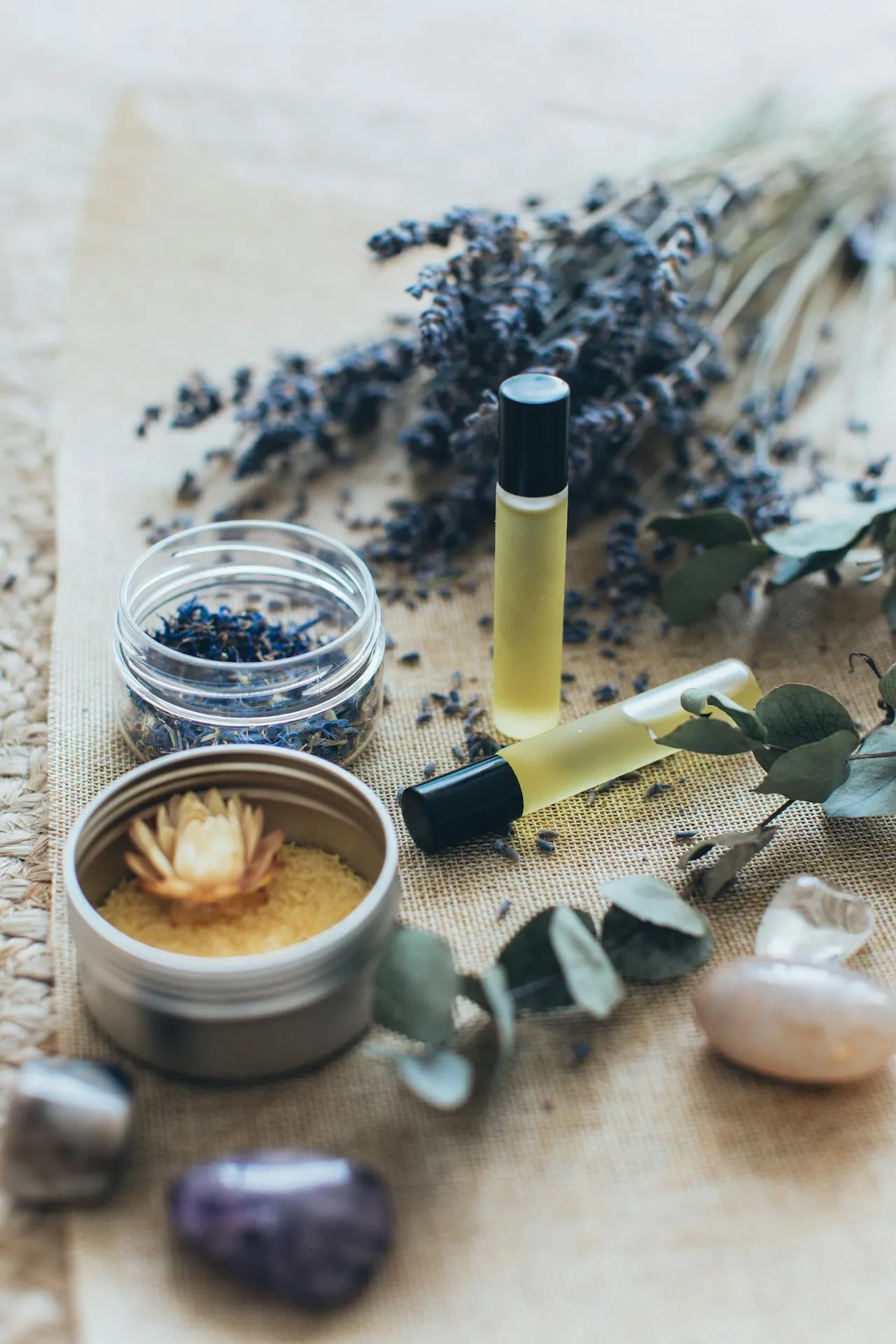 Lavender and massage oils